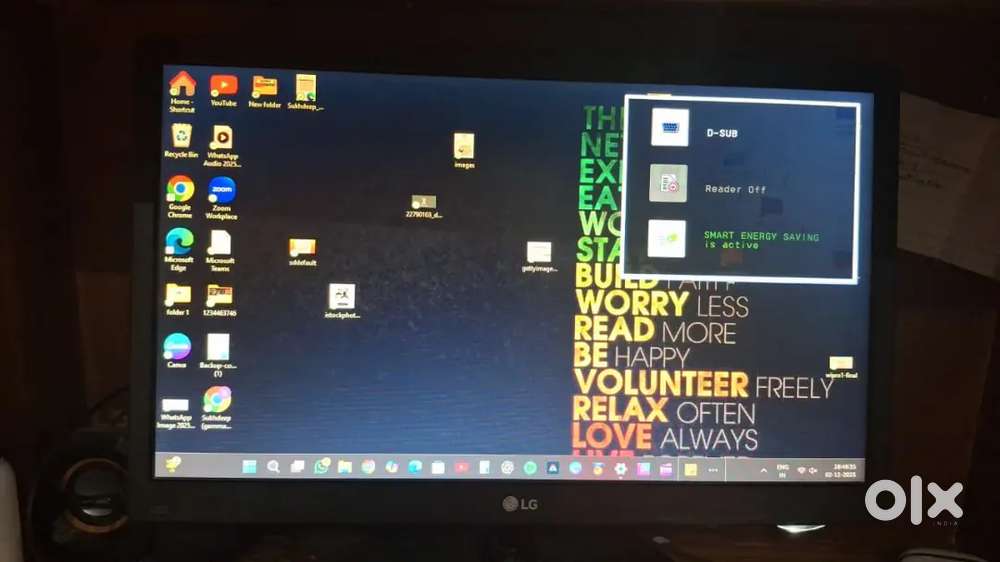 Complete PC Setup – i3 3rd Gen, 8GB RAM, Monitor, Webcam, Speakers
