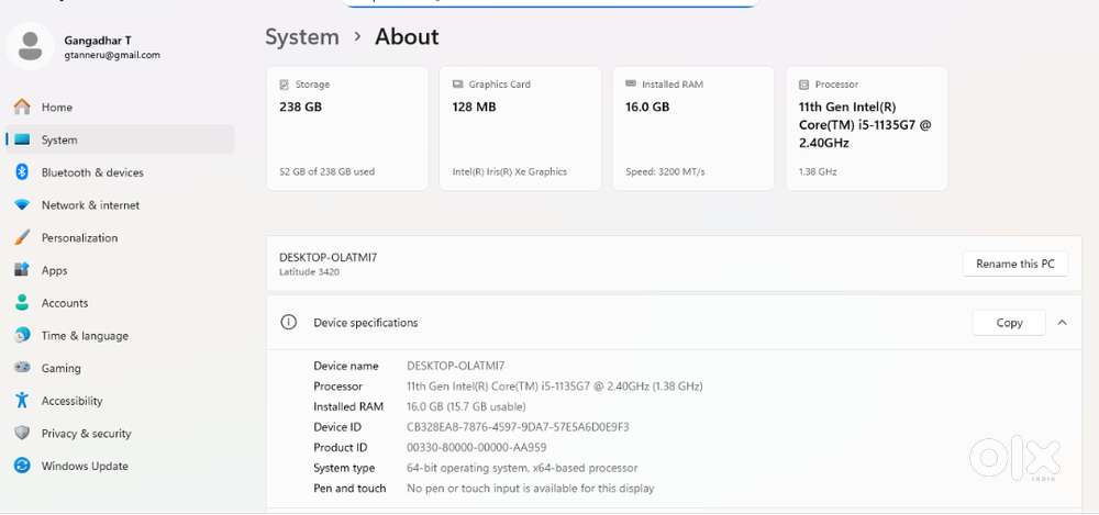 DELL Laptop for sale