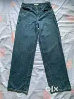 new denim garage baggy unisex jeans