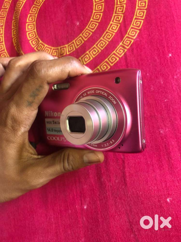 Nikon Coolpix S3100 14MP Camera-pink
