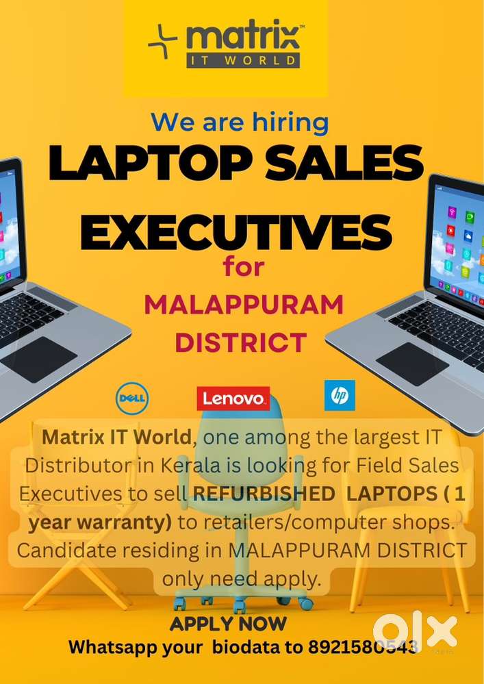 LAPTOP FIELD SALES EXECUTIVE
