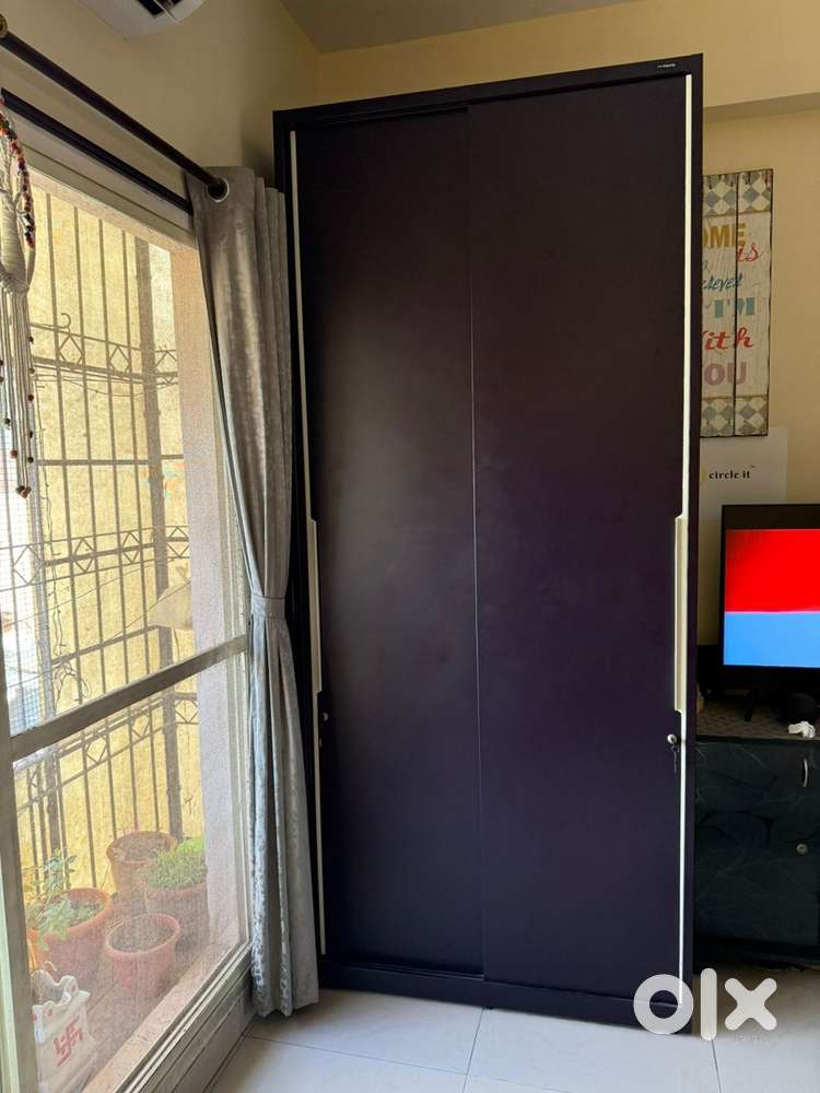 Godrej Sliding Door Almirah and Single Bed Kurlon Mattress For SALE