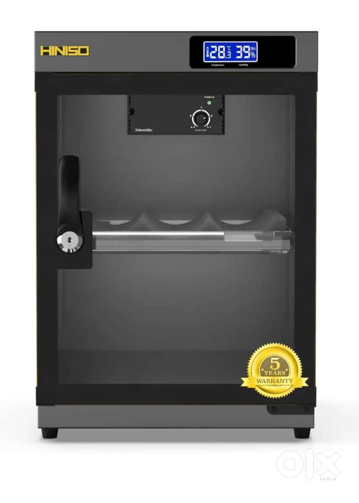 HINISO 34L Camera Dry Cabinet: 3.9Y Warranty Left, Excellent Condition
