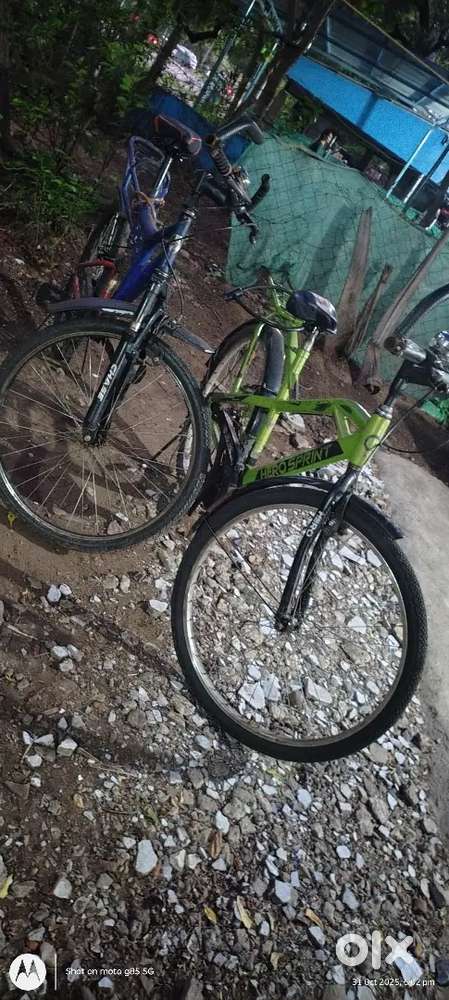 Set of bicycle sizes 24 and 26 inch