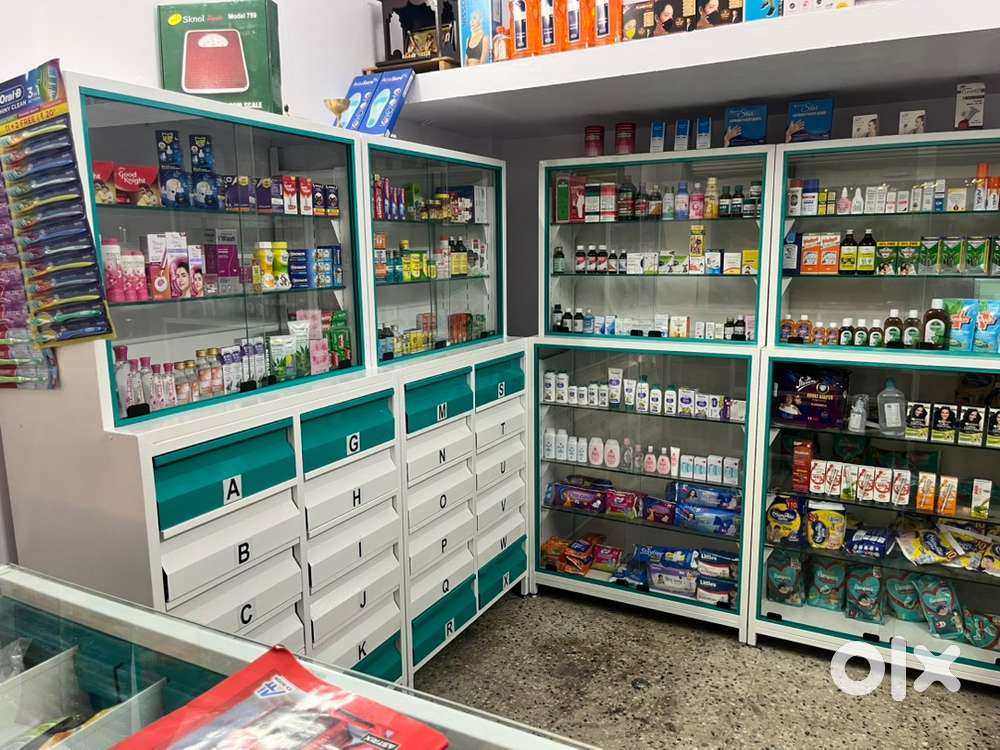 Its a Brand new pharmacy furniture only 2 month old in Good Price