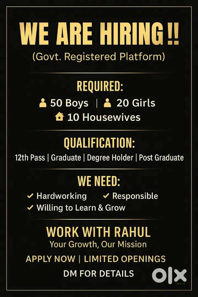 Work with American Mnc