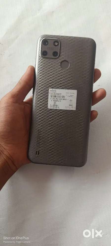 Realme c25y 4/64 with bill box