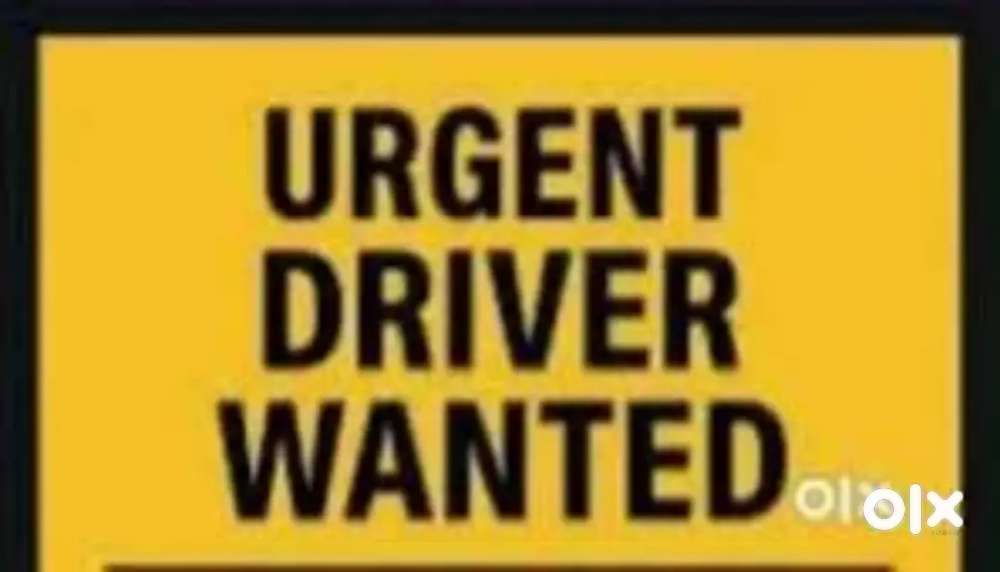 Wanted drivers for company pvt ltd