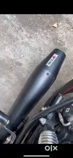 Royal Enfield Swagman Exhaust & Globe silencer