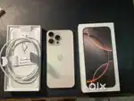 I Phone 16 Pro Max 256 Gb Dessert Platanium