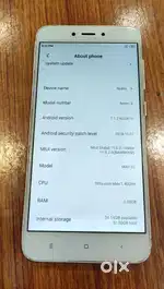 Redmi 4 3/32 good condition mobile phone