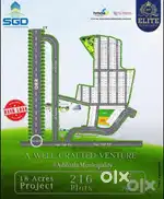 Just 27k near bongloor orr EXIT NO 12 HMDA TG RERA 1KM FROM HIGHWAY