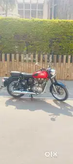 Classic 350 red tank new silencer, latest sound