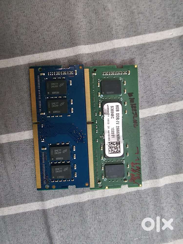DDR4 8GB RAM - 2 slots