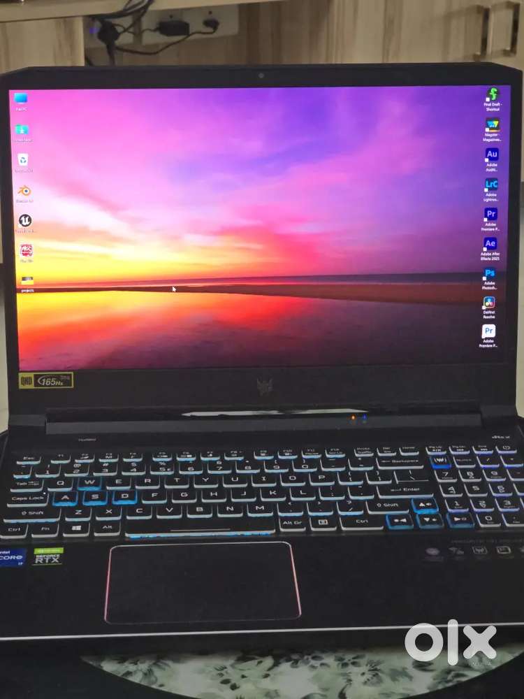 Acer predator gaming laptop(Rtx 3050ti)