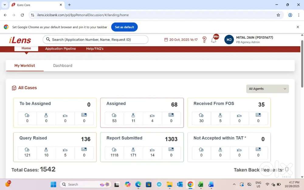 Loan Verification Work