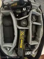 Nikon: D90, D750, 50mm, 35mm, 70-300mm, 24-120mm, SB90, Lowerpro