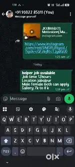 Jabalpur for helper