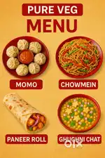 Momo chowmin roll