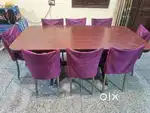 Teak wood 8 seater dining table