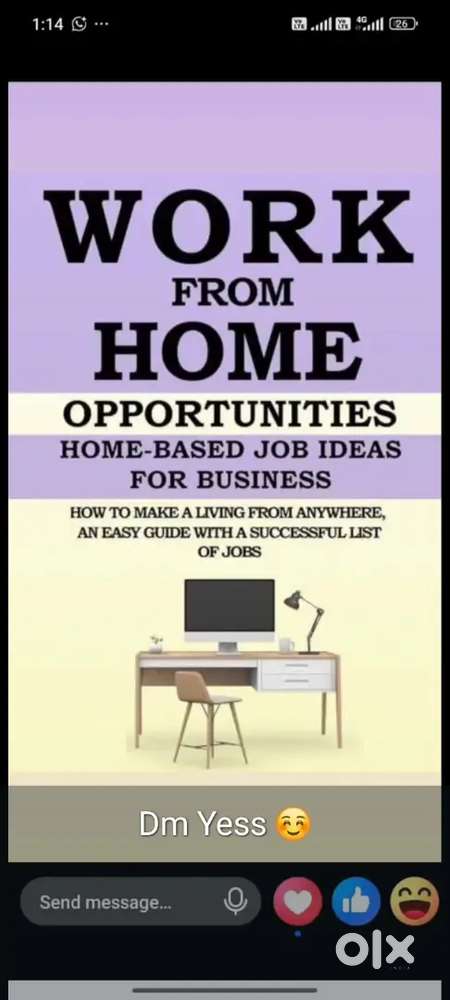 Work from home house wife college student job person anything else.