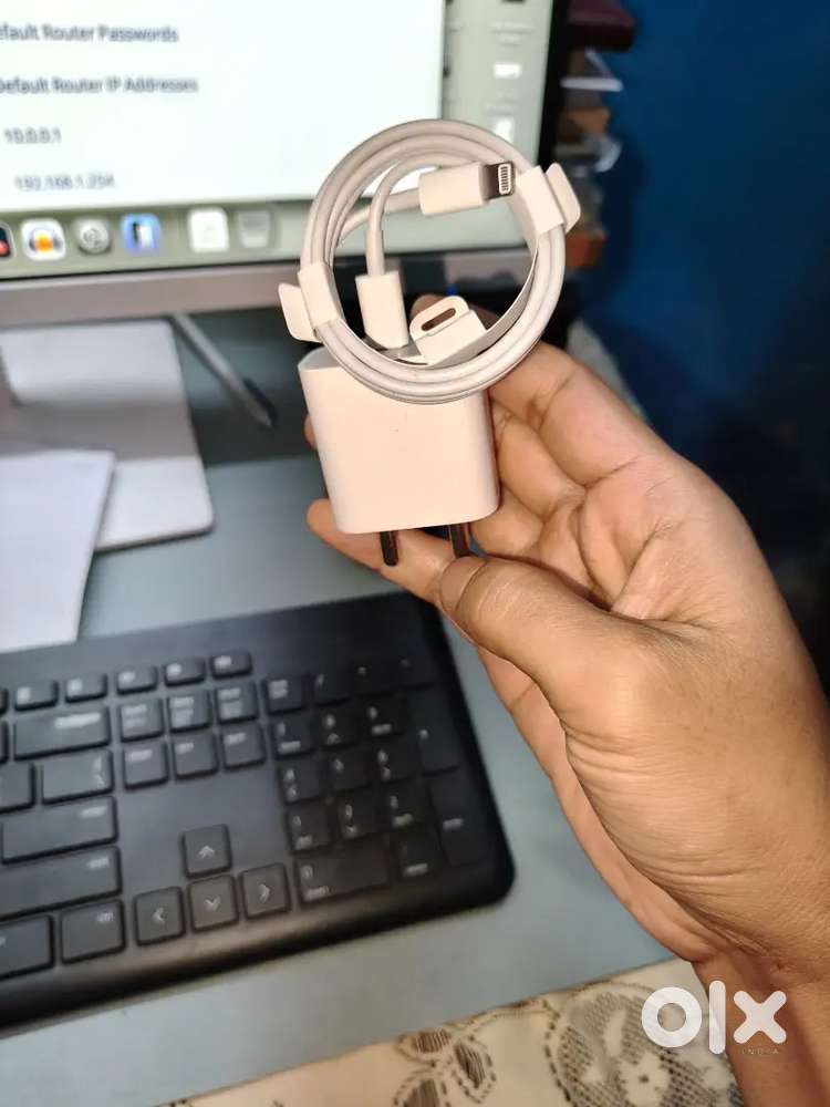 Original I Phone charger Adapter+ Lighting cable