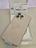 IPHONE 16 PRO MAX 256gb ONLY 25 DAYS OLD WITH INDIAN BIL DESERT COLOUR
