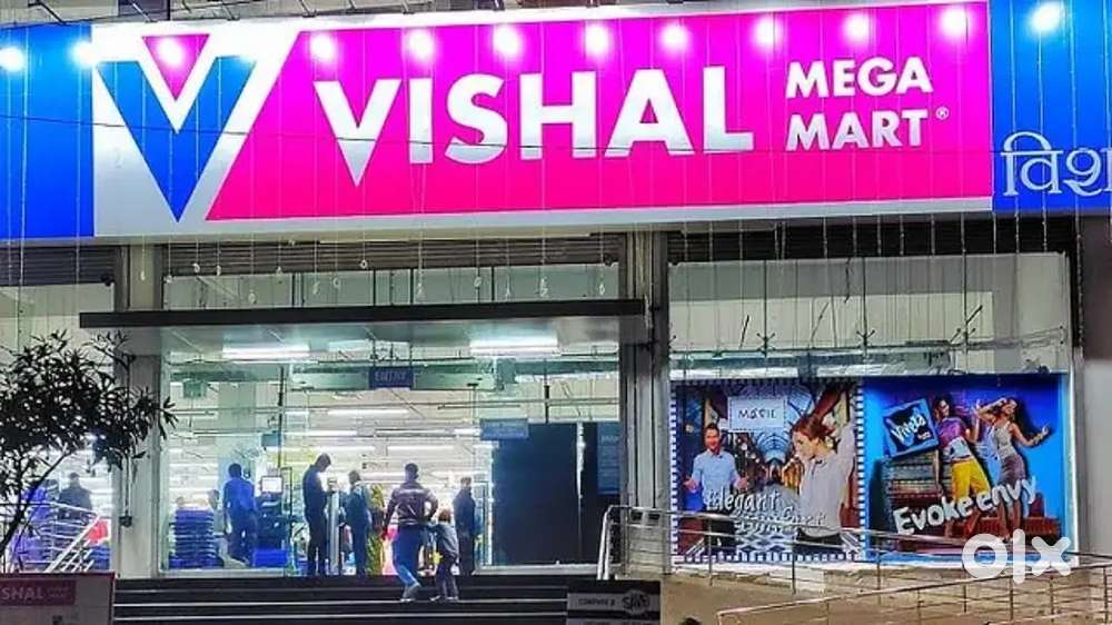 Vishal Mega Mart Urgent requirement 5th 10th 12th apply