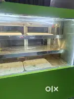 Display fridge with counter and with led inside.