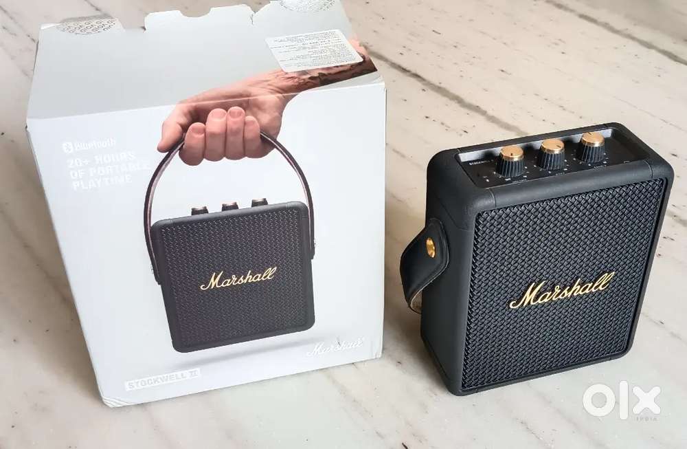 Marshall stockwell 2 bluetooth aux speaker