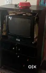 LG TV along with stand and stabilizer