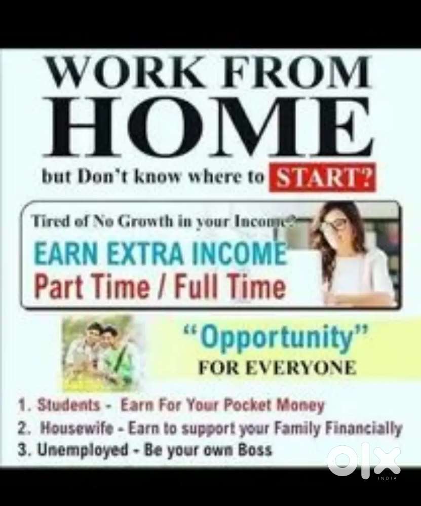Work from home Part Time
