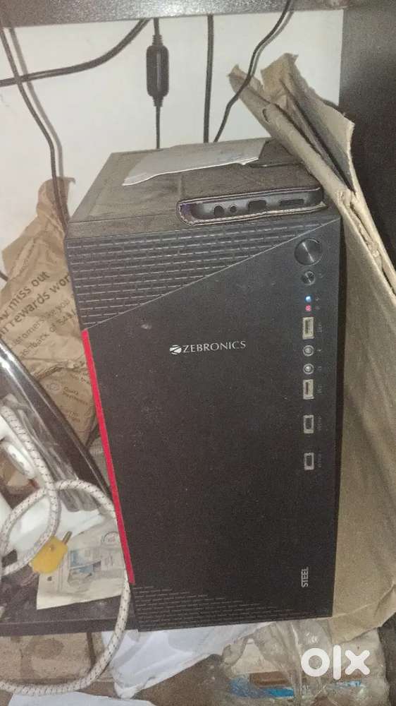 Zebronics computer i5, 5th generation, 8gb ram ,256gb ssd ,