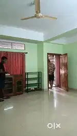 Semi furnished 3 bhk flat at rehabari.. no water logging issues