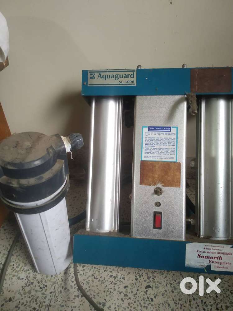 Aquagaurd SE 1000 Water Inlets 2 boring and regular, working