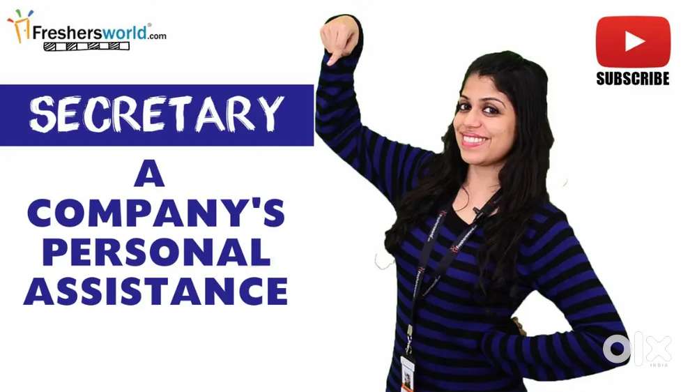 Full time female Personal Secretary wanted immediately.