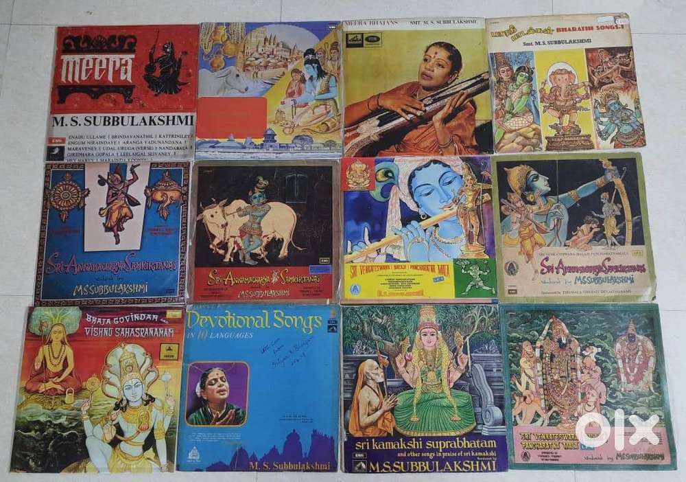 CLASSICAL DEVOTIONAL LP RECORDS HINDI KANNADA MARATHI BENGALI VINYLS