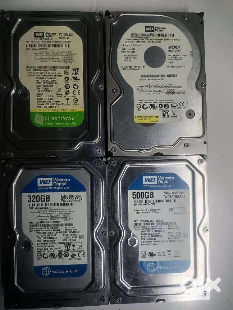 Excellent Running Desktop HDD starting ₹400