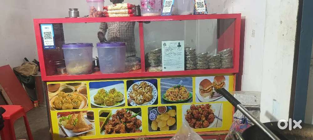 Counter for Snacks - Pani Puri & Samosa