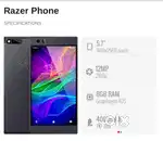 Razer 1 mobile -120Hz- Gaming -Snapdragon 835-Like New  at BMG Gadgets