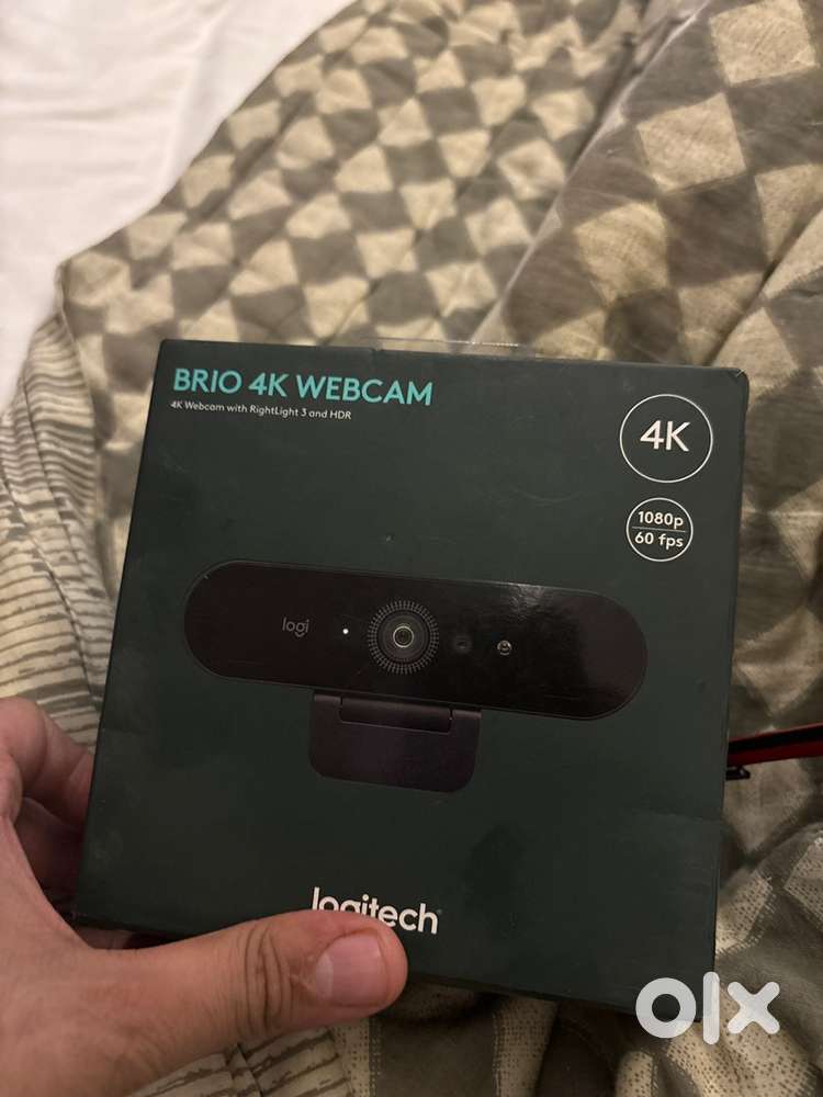 Logitech Brio 4K Webcam with Box