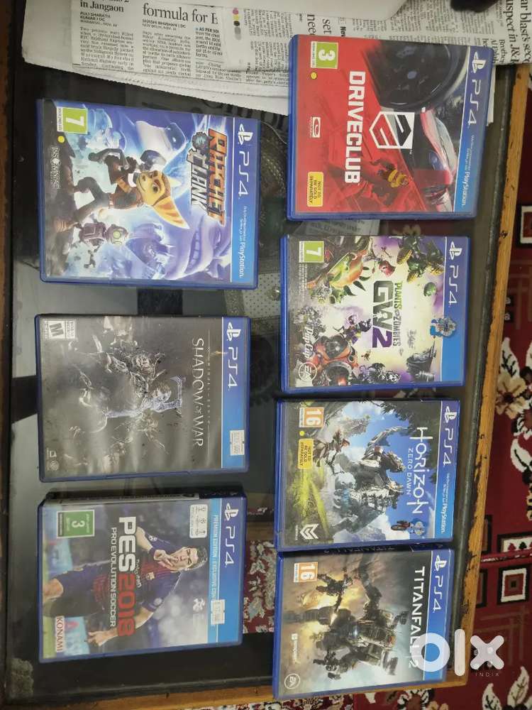 PS4 original disks