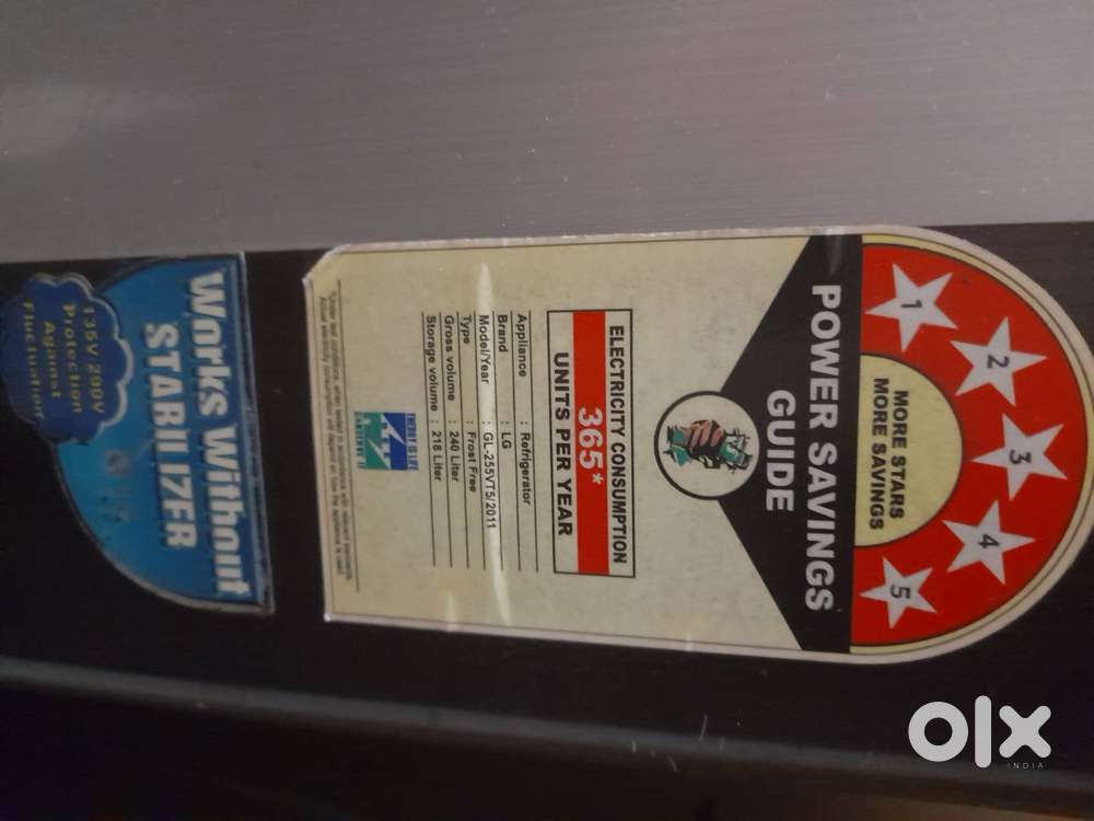 LG FRIDGE 240 LTR FOR SALE