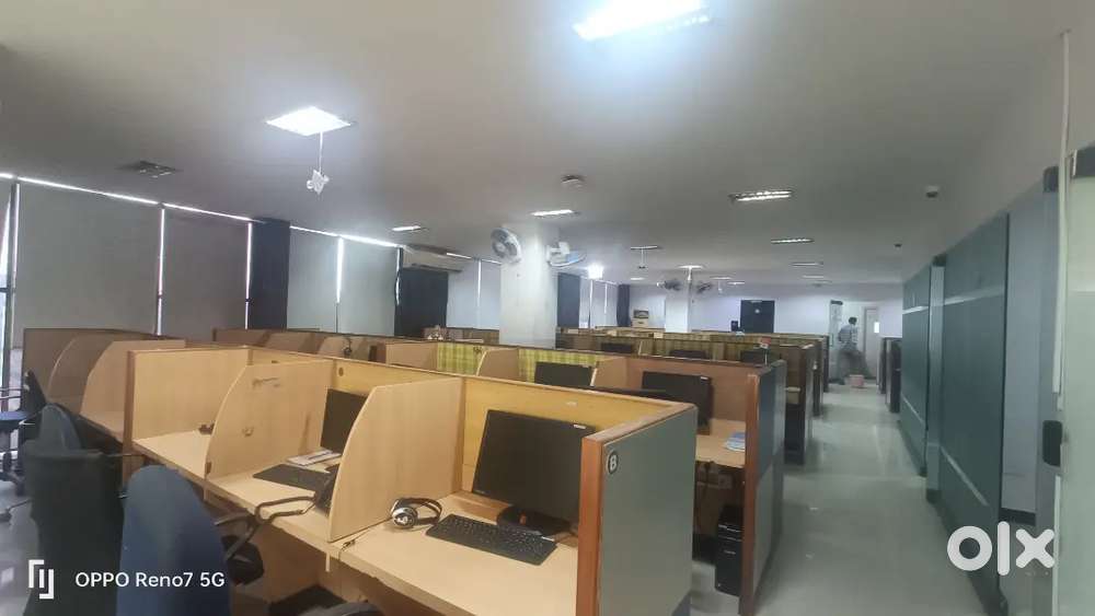 70 Workstations 5 Cabins 1 Conference plug and play office for Rent