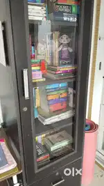 Brahmand, Thane, Stylish Single Wardrobe with Glass Door & Drawers
