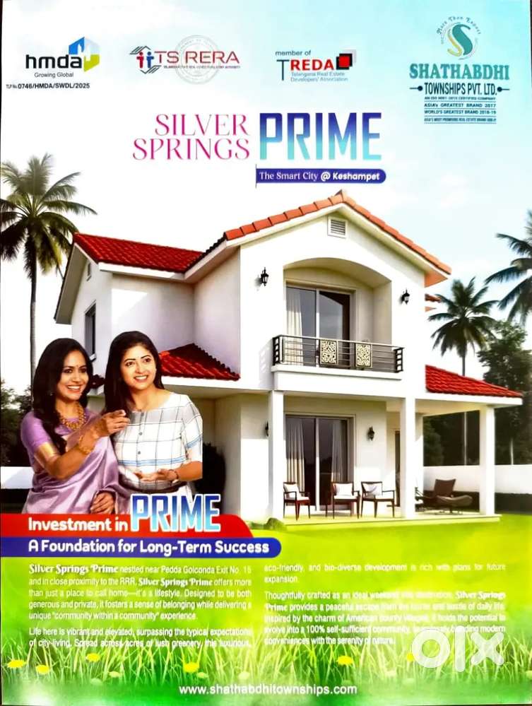 New project at Keshampet near Hyderabad Airport