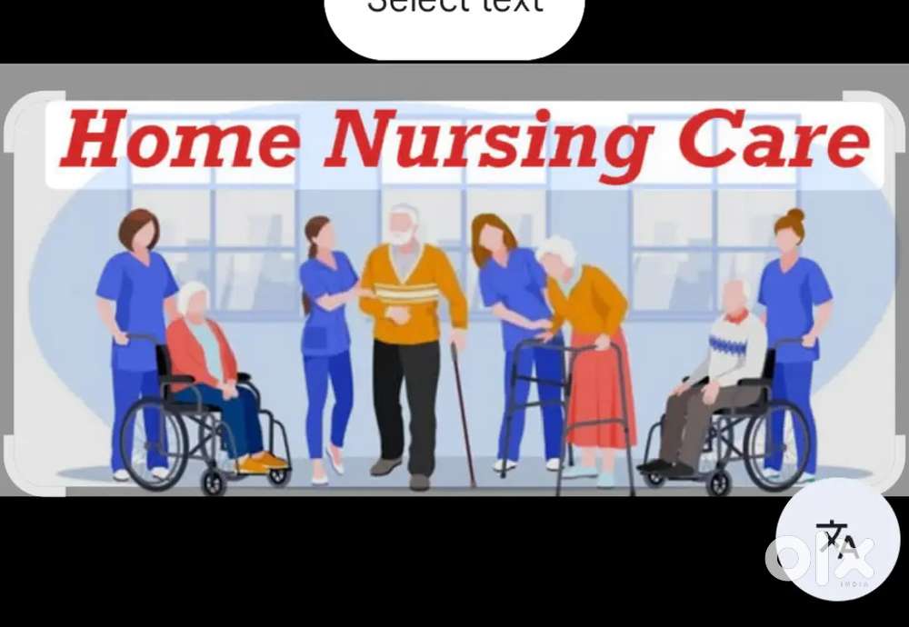 Wated home nurse in Trivandrum day time