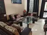 3 pieces 6 comfortable seats sofa  and glass top center table