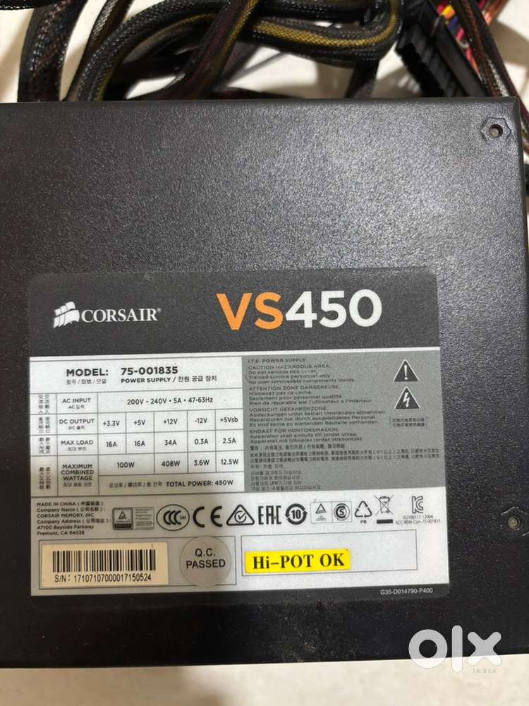 Corsair VS450 PSU