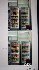Commercial vertical fridge